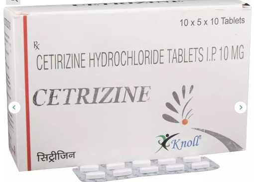 Cetrizine Tablet