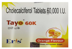 Tayo 60K Chewable Tablet Orange