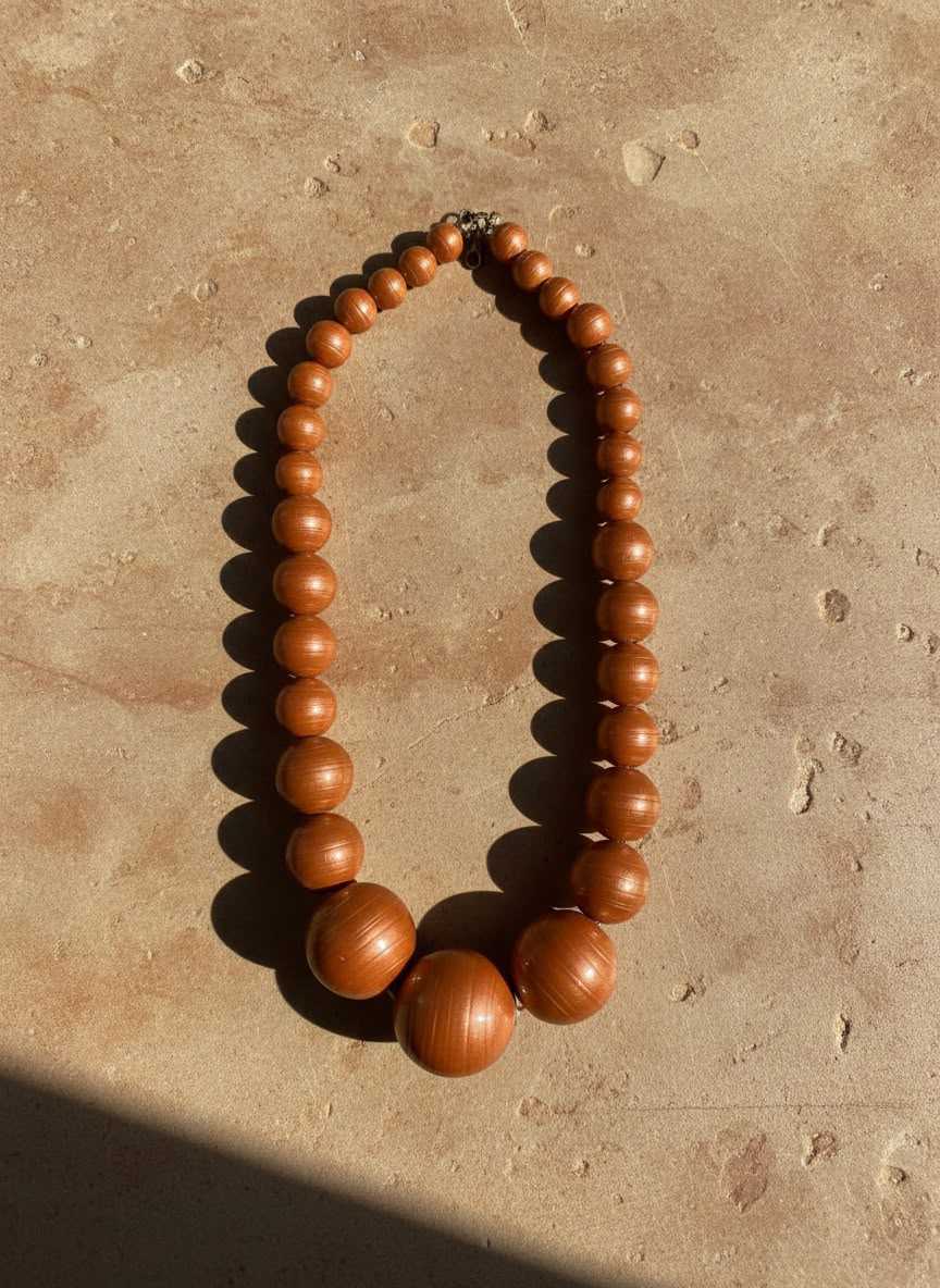 Earth essence bead necklace